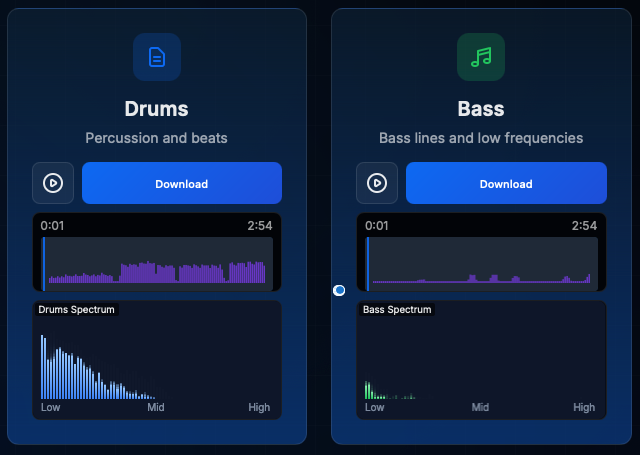 SonikSplit Interface